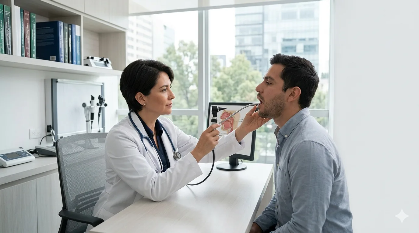 ¿Qué especialista trata la laringitis?