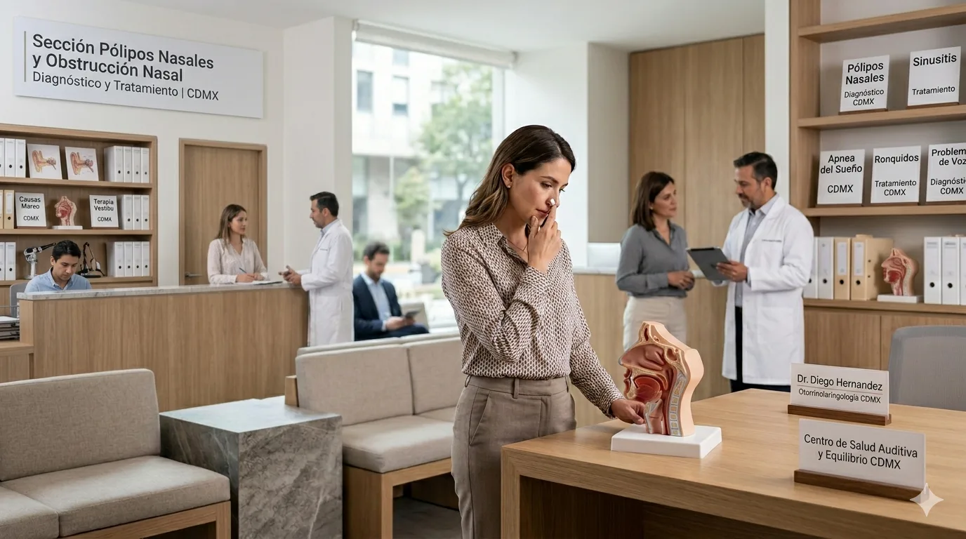 Pólipos Nasales en la CDMX: Guía Integral de Salud Respiratoria