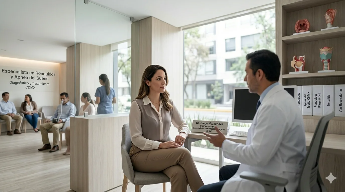 ¿Qué especialista trata los ronquidos?