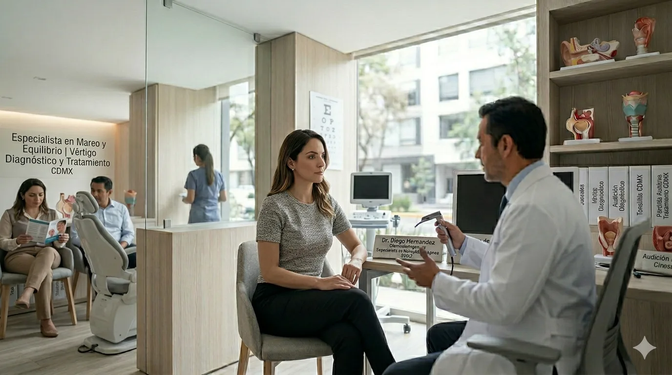 ¿Qué especialista trata el vértigo?